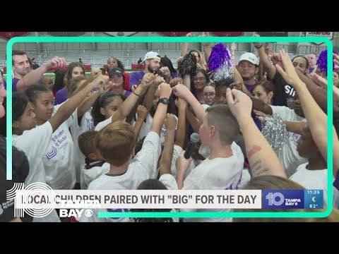 Children pair with 'big brothers' and 'big sisters' of Tampa Bay