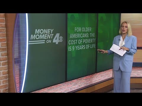 Money Moment on 4: Older Americans | The Cost of Poverty is 9 Years of Life