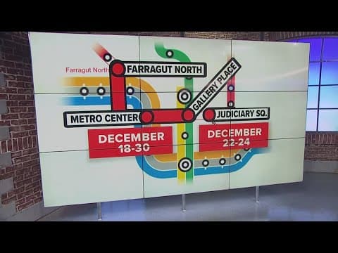 Holiday construction work on Red Line to impact service starting Monday