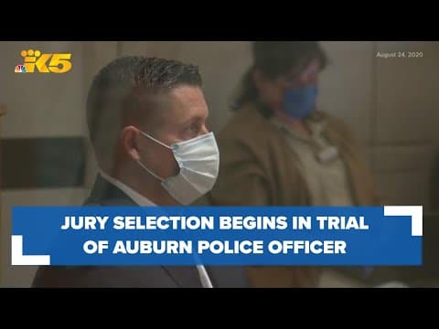 Jury selection in trial of Auburn police officer accused of murder begins