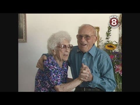 San Diego couple celebrates their 75th anniversary in 1993