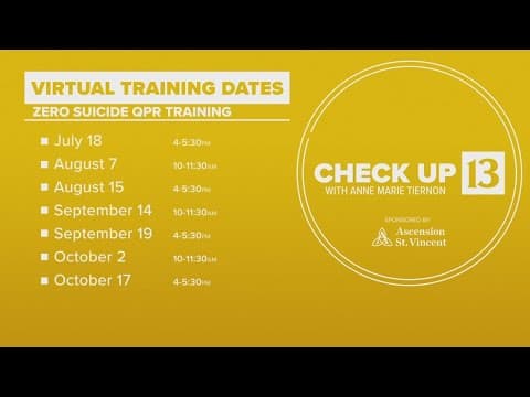 Suicide-prevention training for parents, family and friends | Check Up 13