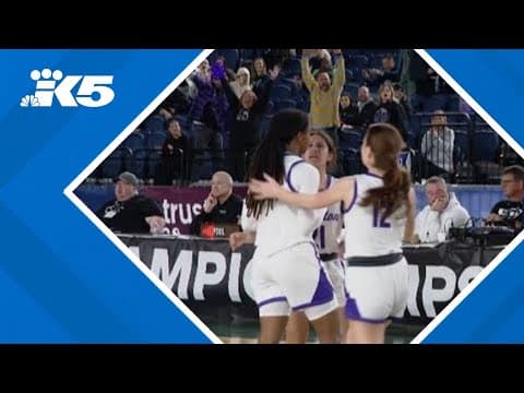 HS State Basketball Highlights:  Bellevue vs. North Thurston Girls