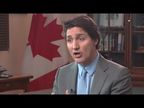 Canadian Prime Minister Justin Trudeau announces resignation
