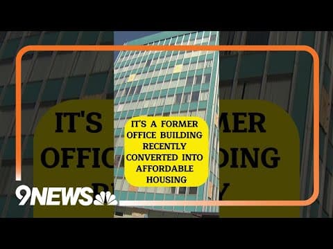 The windows in this affordable housing complex on Broadway can't stop cracking