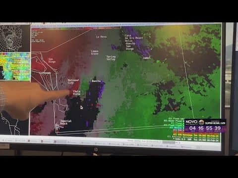 Rare San Diego tornado warning issued by NWS