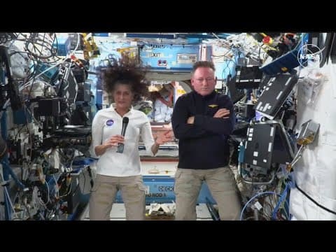 Stranded NASA astronauts to vote from space