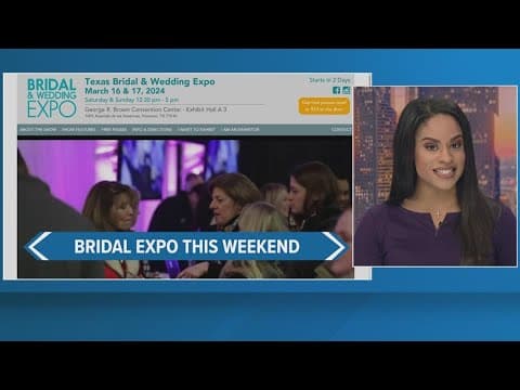 Texas Bridal & Wedding Expo coming to George R. Brown Convention Center this weekend