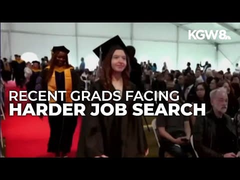 Recent college graduates having harder time finding work
