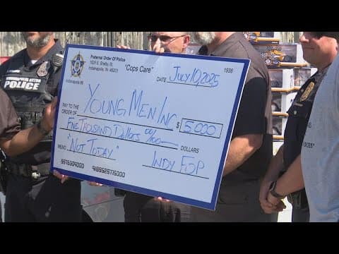 IMPD surprises boys summer camp promoting peace