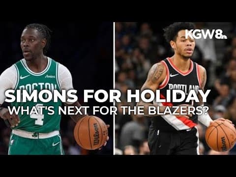 Portland Trail Blazers trade Anfernee Simons to Celtics for Jrue Holiday