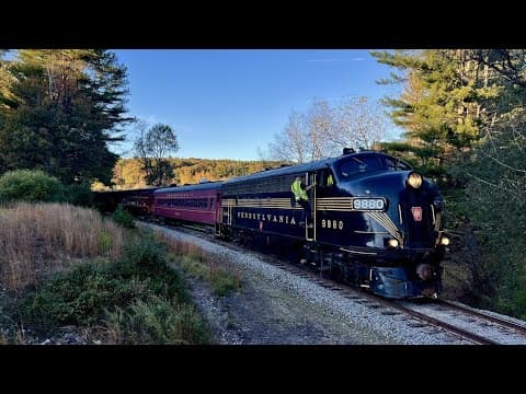 Scenic train excursions and river adventures | Chuck's Big Adventure in Pennsylvania
