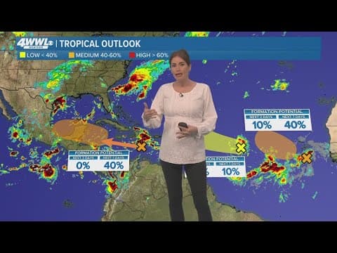 Tuesday 12 pm Tropical Update: A few spots to watch in the Atlantic basin