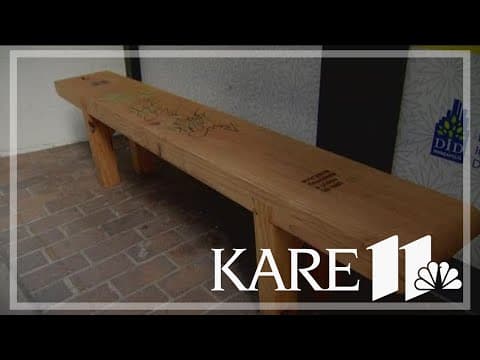 Crafting connections: Minneapolis man makes it his mission to address lack of public seating