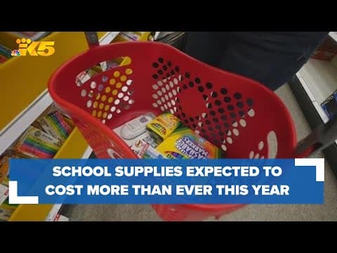 School supplies are expected to cost more than ever in 2023