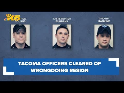 Tacoma officers cleared of wrongdoing in Manuel Ellis' death voluntarily resign