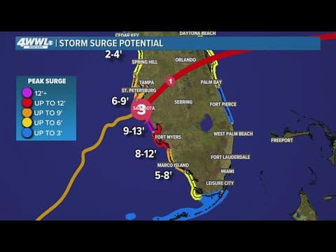 Hurricane Milton makes landfall near Siesta Key, Florida as dangerous Category 3