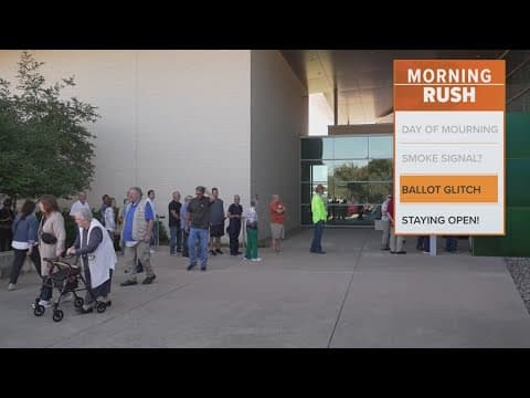 Dallas officials are working to correct a glitch that caused confusion on Election Day