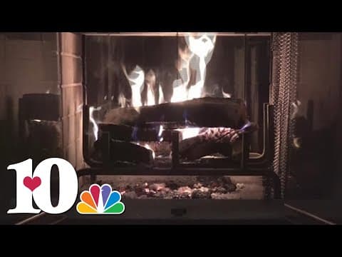 WBIR's Straight from the Hearth Yule log