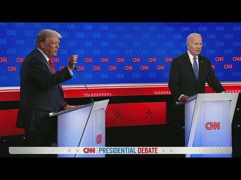 Biden, Trump presidential debate sparks local reaction