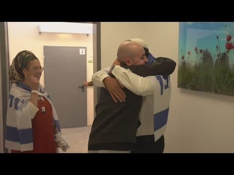 Israeli hostages released, reunited with loved ones