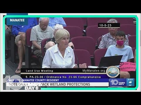 Vote on cutting back wetland protections