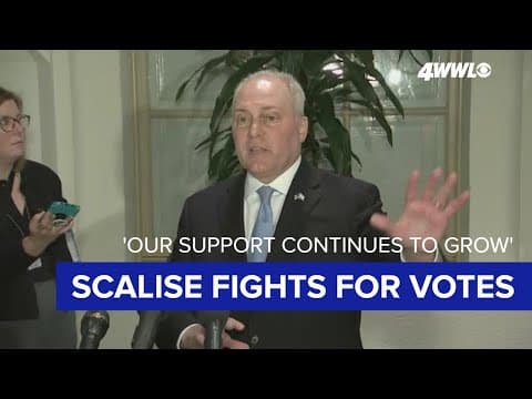 Scalise speaker candidacy slips into uncertainty as he fights for full GOP support