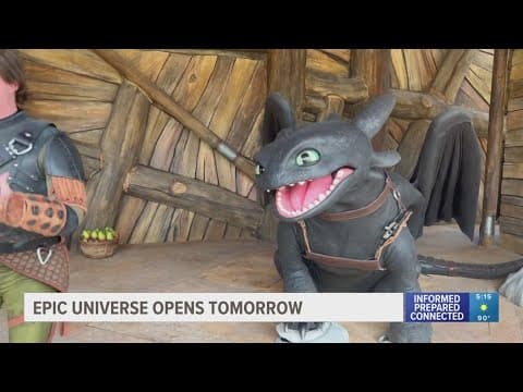 A look at Universal Orlando's Epic Universe ahead of opening day