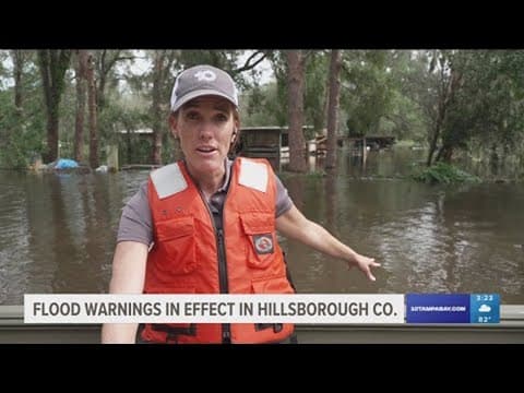 Neighborhoods surrounding Alafia River see major flooding