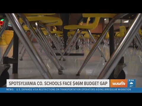 Spotsylvania Schools faces massive budget shortfall