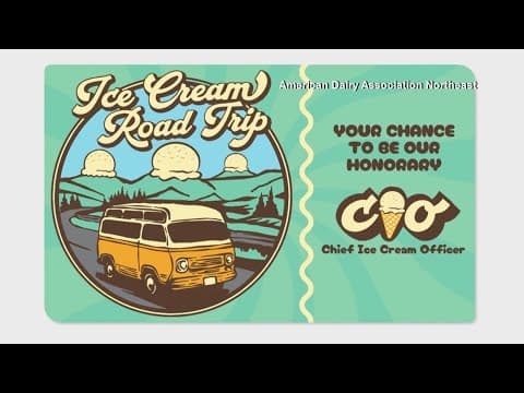 Here's how you can become Chief Ice Cream Officer