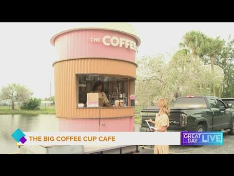 Check out the Big Coffee Cup Cafe