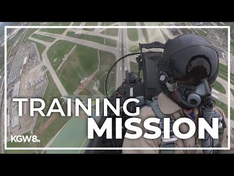 Oregon Air National Guard conducting training mission starting Monday