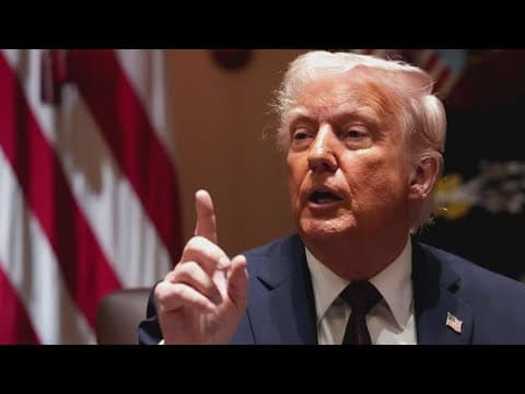 Trump says he's considering ways to serve a third term as president