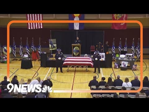 Funeral service for Cortez Police Sgt. Michael Moran