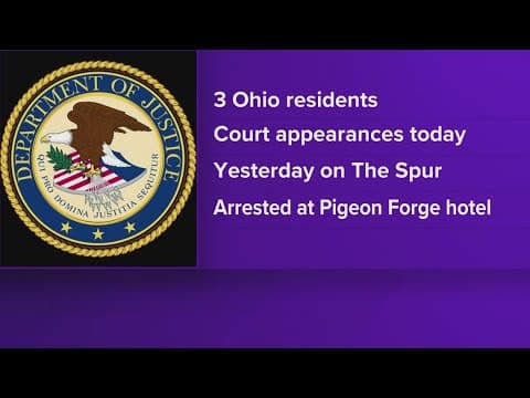 3 people from Ohio charged in Smokies road rage shooting on the Spur