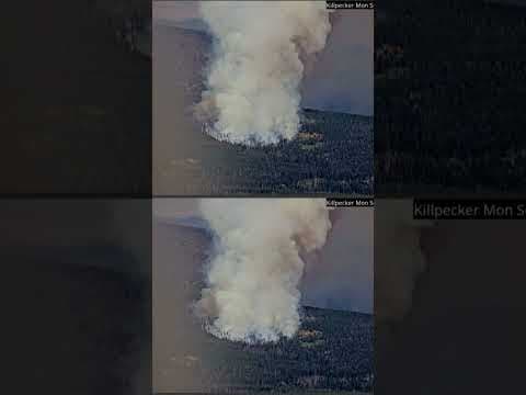 Timelapse of Colorado wildfire