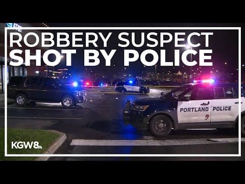 Portland police shoot and kill robbery suspect at Mall 205