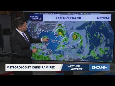 Tropical update: Tropical Depression 9 could bring impacts to the Carolinas