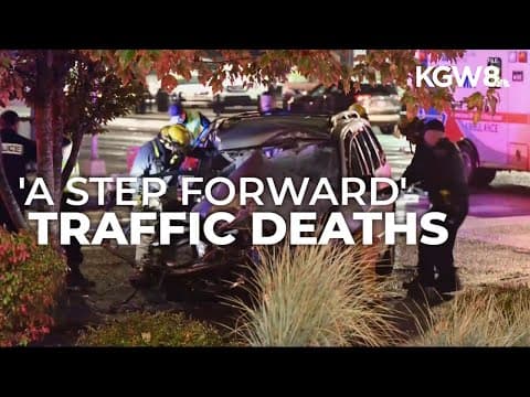 Deadly traffic crashes in Portland decline in 2024