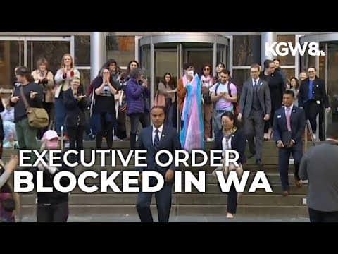 Federal judge blocks Trump's order on gender-affirming care for minors