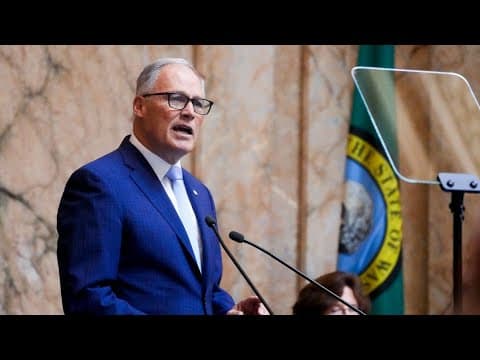 Washington Gov. Jay Inslee announces 2025-2027 budget proposal