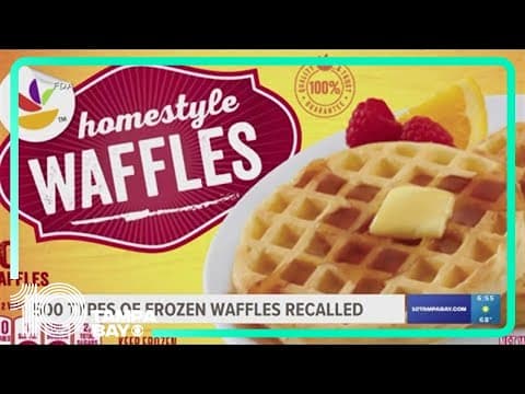 Frozen waffles sold at Walmart, Target, Aldi recalled over listeria risk