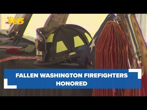 Fallen Washington firefighters honored at annual memorial service