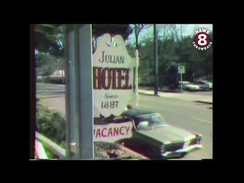 Julian Hotel in San Diego County, 1978