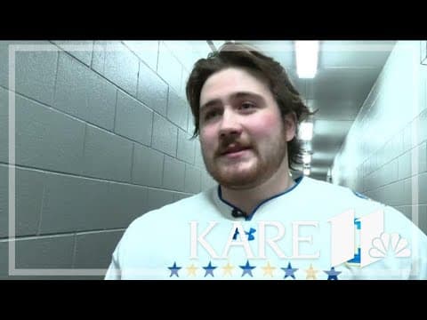 Mason Garcia gets the final say at Holy Angel's last regular season game