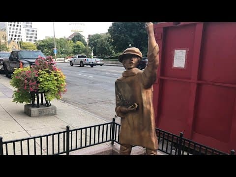 Downtown Columbus Charity Newsies statue reportedly vandalized