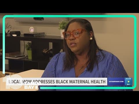 Local woman spreads awareness about maternal and infant mortality during Black Maternal Health Week
