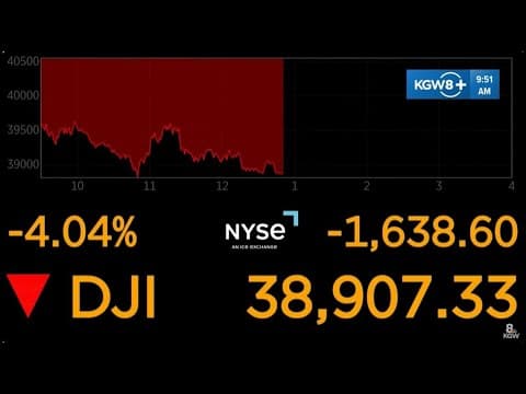 LIVE LOOK: New York Stock Exchange Big Board