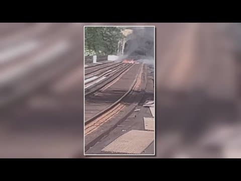 Fire damages Harpers Ferry Bridge, railroad traffic limited